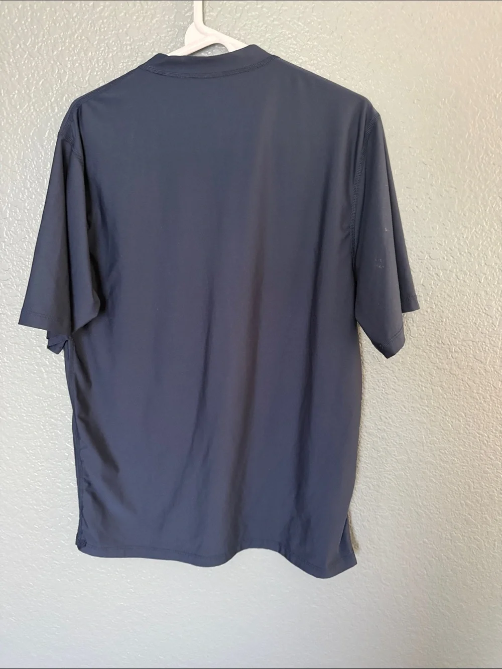 Honolua Men's Navy Blue Short Sleeve Swim Rash Guard
